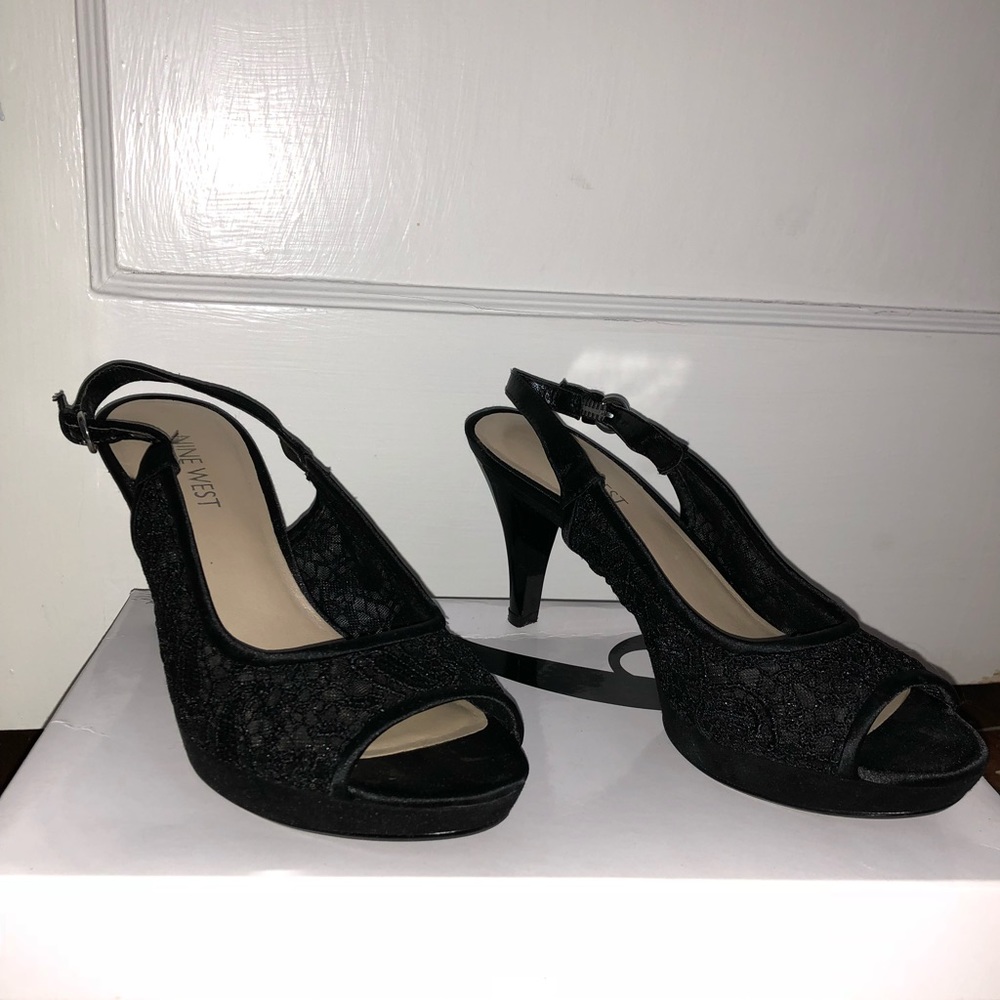 Nine West Black heels